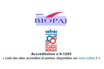 Biopaj - Accrditation